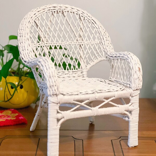 Wicker Chair - Etsy