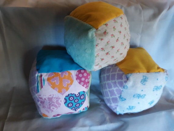 soft baby cubes