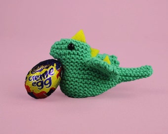 Knitting Pattern: Dragon Easter Egg Cosy