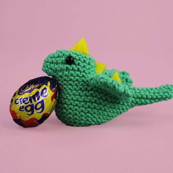 Knitting Pattern: Dragon Easter Egg Cosy