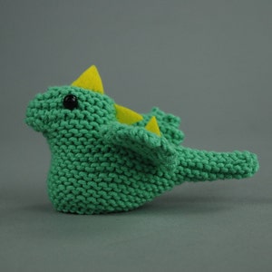 Knitting Pattern: Dragon Easter Egg Cosy image 2