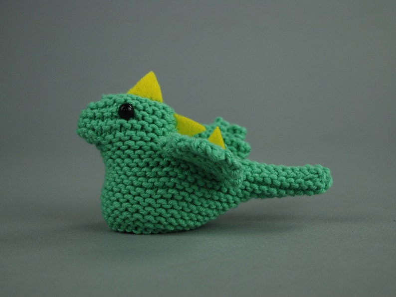 Knitting Pattern: Dragon Easter Egg Cosy image 2