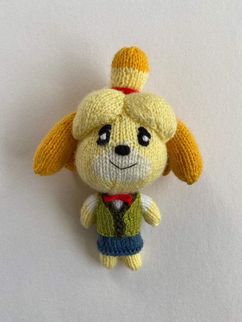Knitting Pattern Isabelle Animal Crossing Knitted Toy / Doll Etsy