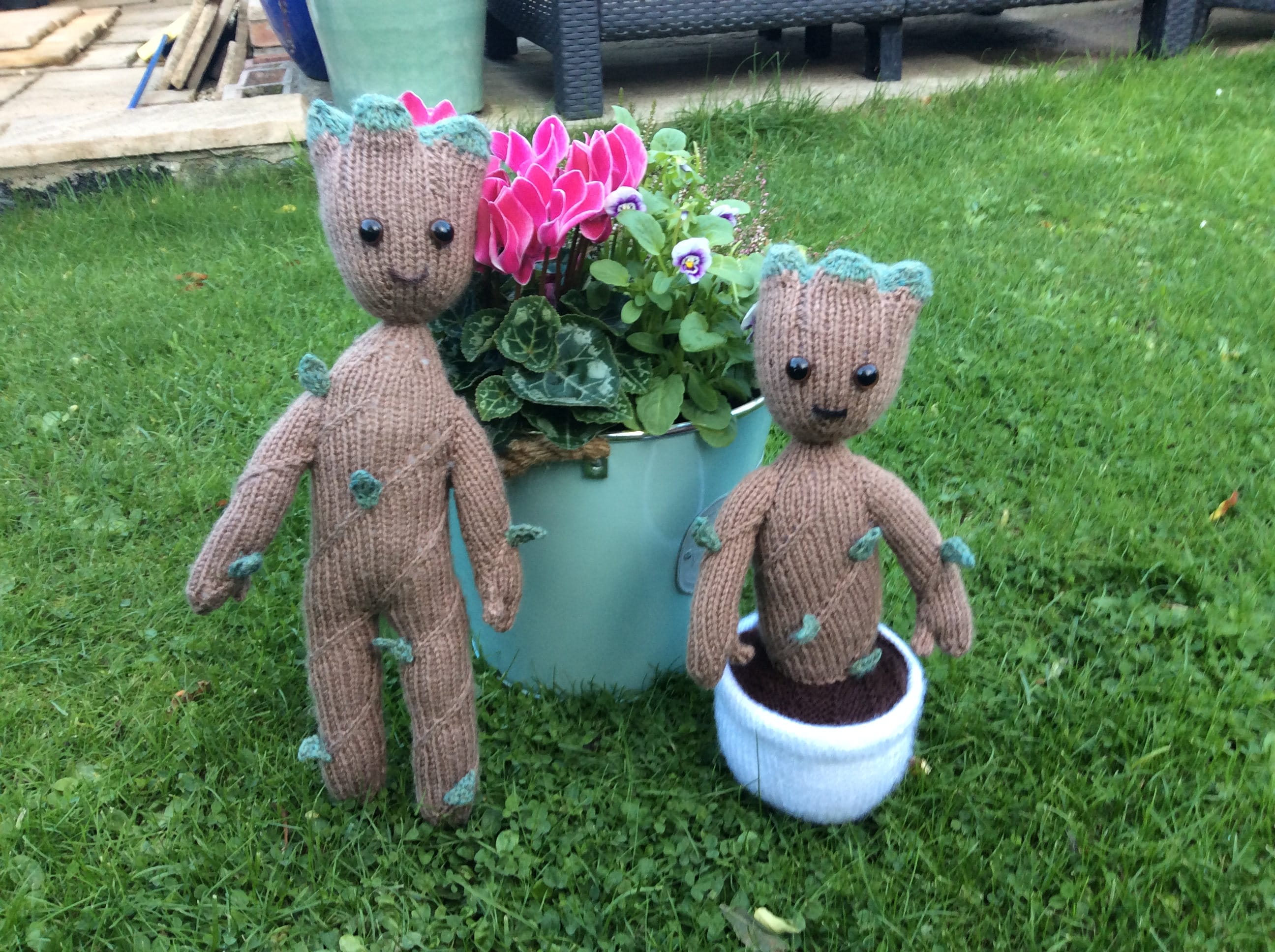Knitting Pattern Baby Groot Toy/Doll Guardians of the Etsy