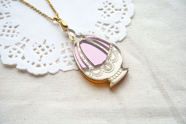 MADOKA MAGICA Hand-made Kaname Madoka Soul Gem Necklace | Etsy