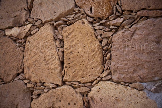 Mexican Stone Wall Etsy