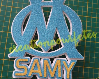 Om Cake Topper Etsy