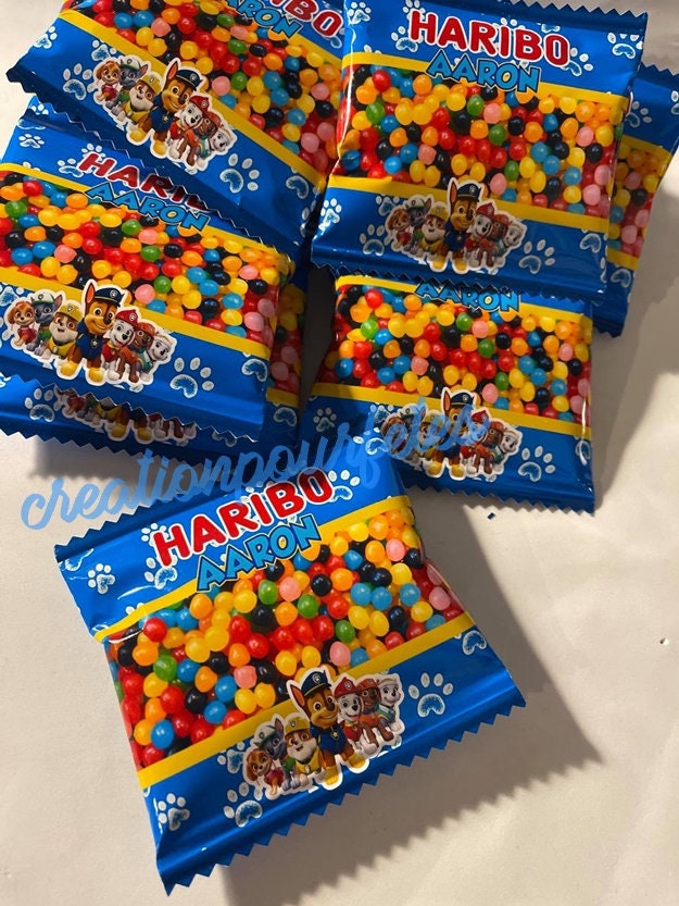Mini sachet bonbon haribo dragibus personnalisé pour Etsy