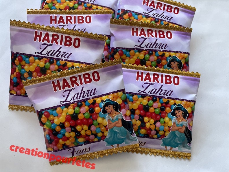 Mini sachet bonbon haribo dragibus personnalisé pour Etsy