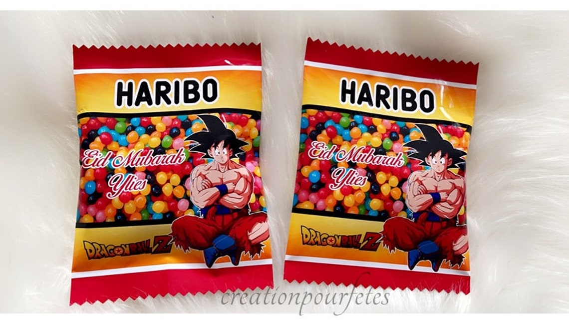 Mini sachet bonbon haribo dragibus personnalisé pour Etsy