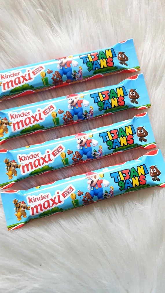 Kinder Maxi Personnalisé - Barre Chocolat Kinder Personnalisé Maxi