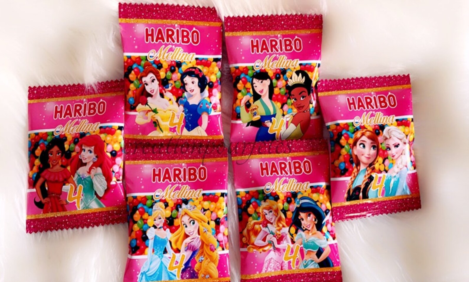 Mini sachet bonbon haribo dragibus personnalisé pour Etsy