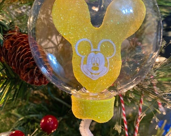 Mickey Balloon Inspired Disney Christmas Holiday Tree Mouse Plastic Ornaments