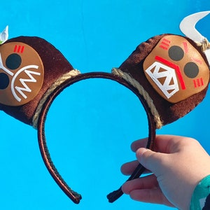 Kakamora Moana Coconut Inspired Mouse Ears Headband