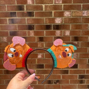 Jaq und Gus Gus Cinderella Mäuse inspiriert Disney Maus Ohren Stirnband