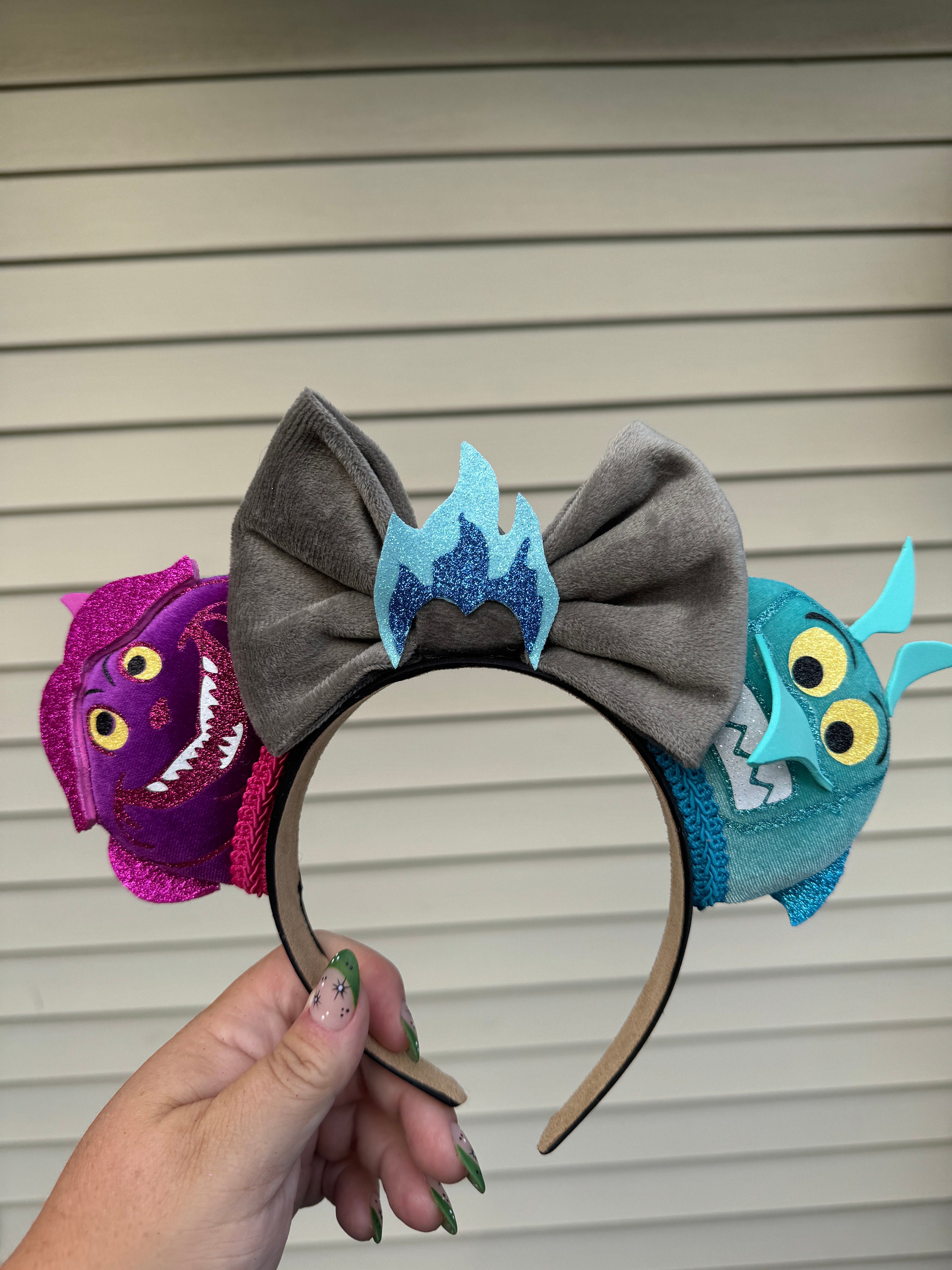 Hades Inspired Mickey Ears HADES ?? How could I NOT make a pair of Hades inspired  main image 4