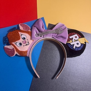 Gadget Mouse Chip & Dale Rescue Rangers Inspired Mouse Ears Headband