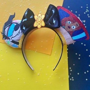 Powerline Max Goof Roxanne A Goofy Movie Inspired Disney Mouse Ears Headband