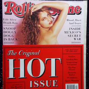 Laetitia Casta - Rolling Stone Magazine - Hot Issue 1998- Mint Condition image 1
