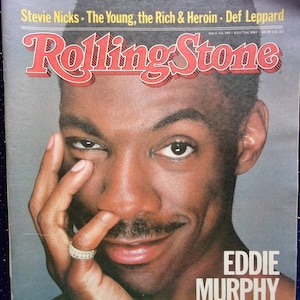 Eddie Murphy Rolling Stone Magazine, 1983: Comedy Prince Memorabilia