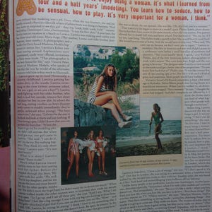 Laetitia Casta - Rolling Stone Magazine - Hot Issue 1998- Mint Condition image 6