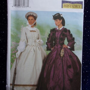 Edwardianisches Kleid Schnittmuster: Butterick 6694, Übergrößen 18-22 (UNCUT)