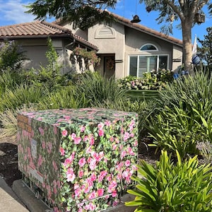 2024 - Hide that Utility box with our bush wrap !