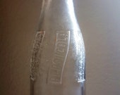 Pepsi Cola bottle, 1943, 12 oz, clear, vintage Found in Southern California