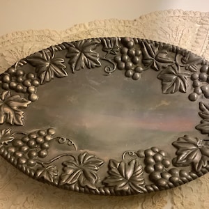 Vintage Pewter Tray Lenox