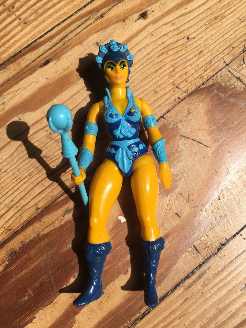 Evil-Lyn MOTU Vintage Action Figure Masters of the Universe Mattel 1982