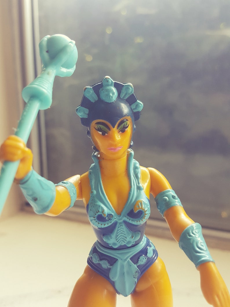 Evil-Lyn MOTU Vintage Action Figure Masters of the Universe Mattel 1982