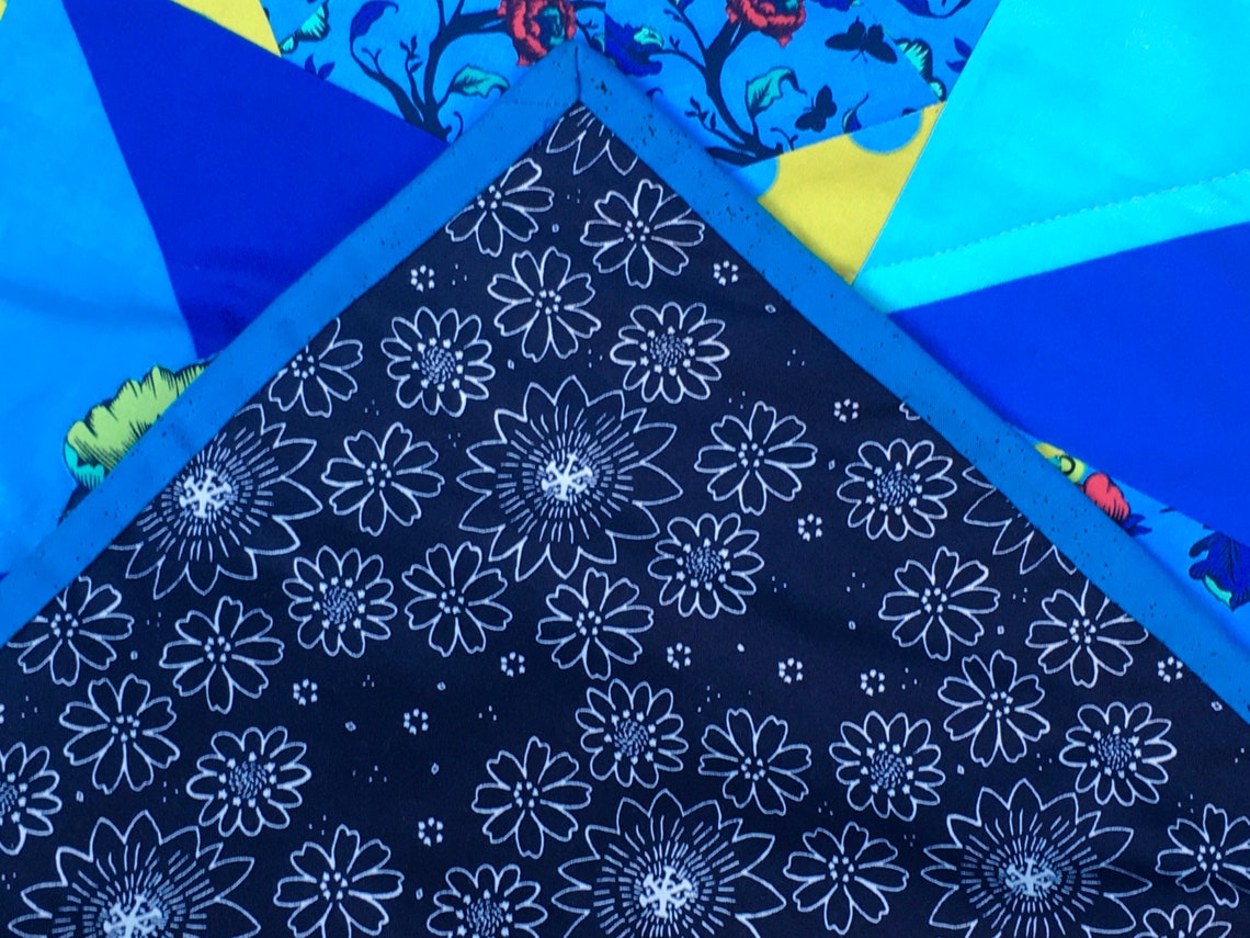 Tula Pink Patchwork Quilt Etsy