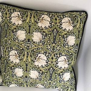 William Morris pimpernel arts and crafts throw cushion