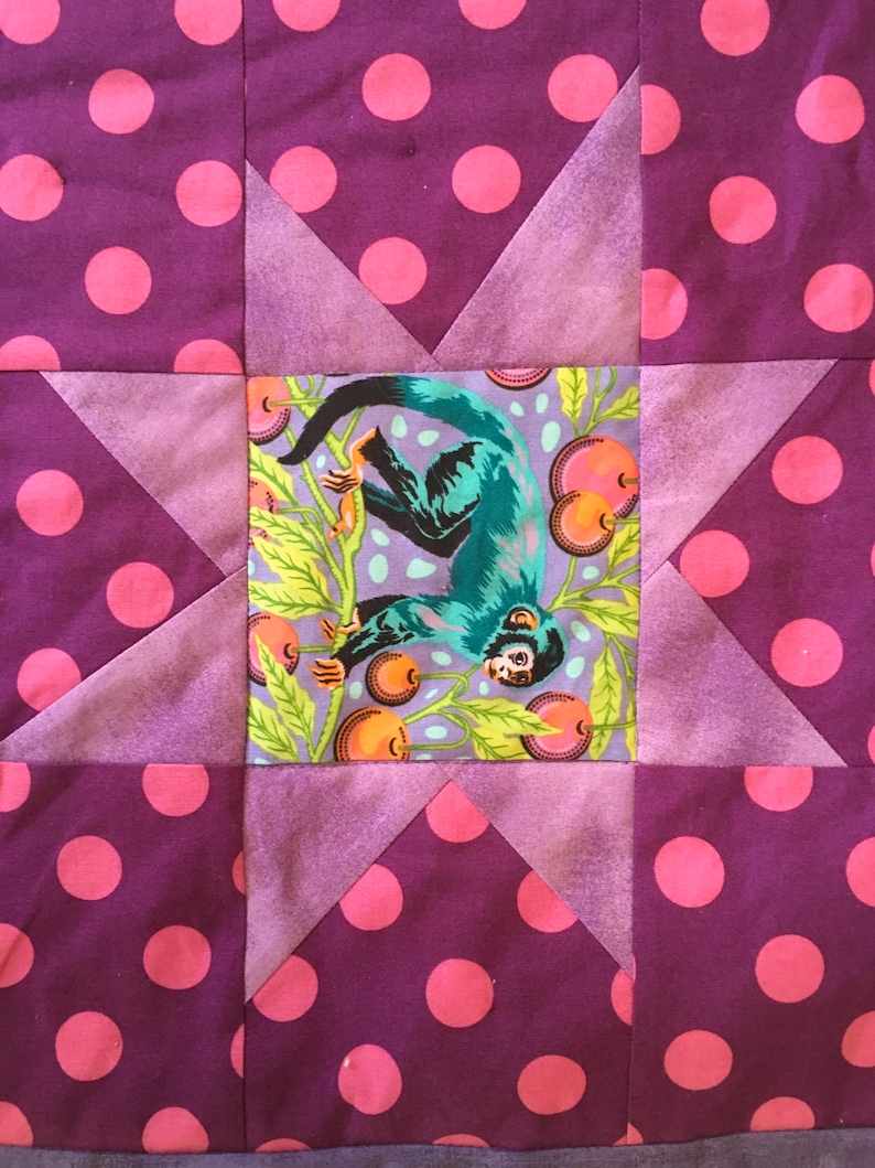 Tula Pink Cot Quilt/lap Quilt Etsy