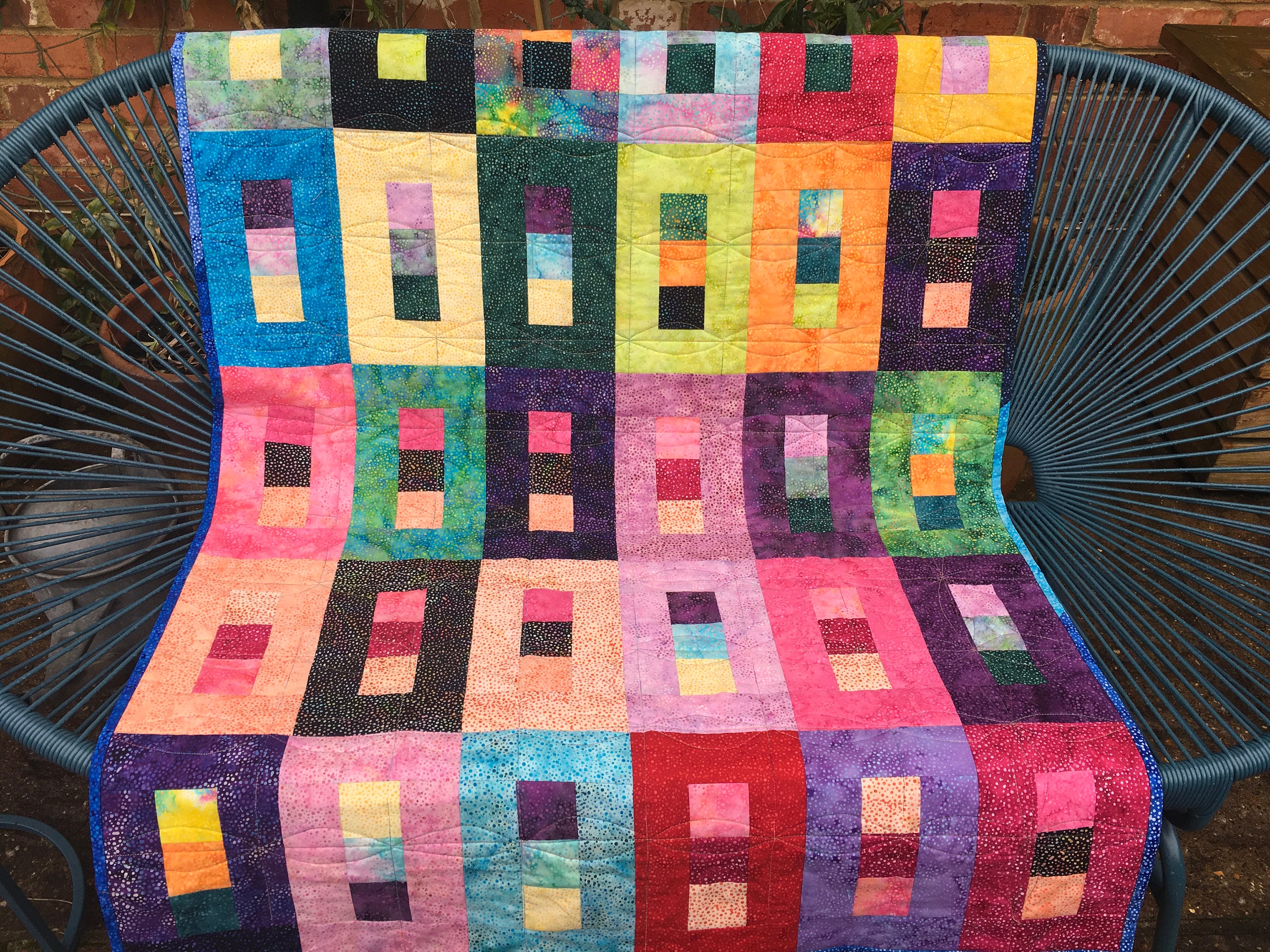 Batik Lap Quilt Throw Cot Quilt Wheelchair Quilt - Etsy