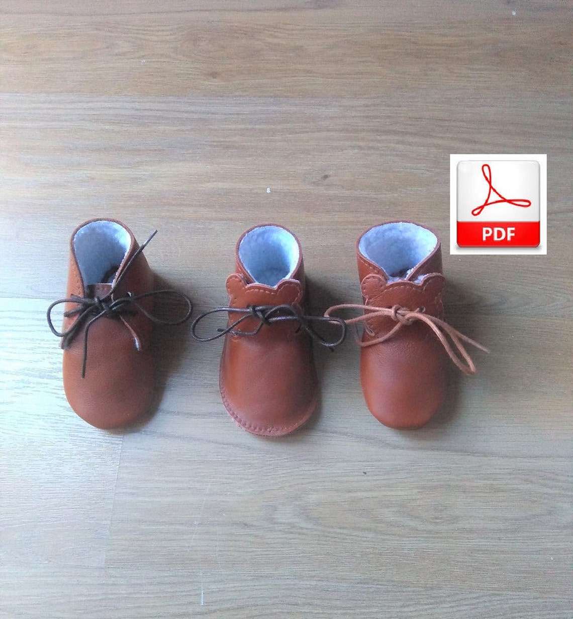 Leather Shoes Pattern Baby Shoes Pattern Leather Shoes Pdf Etsy