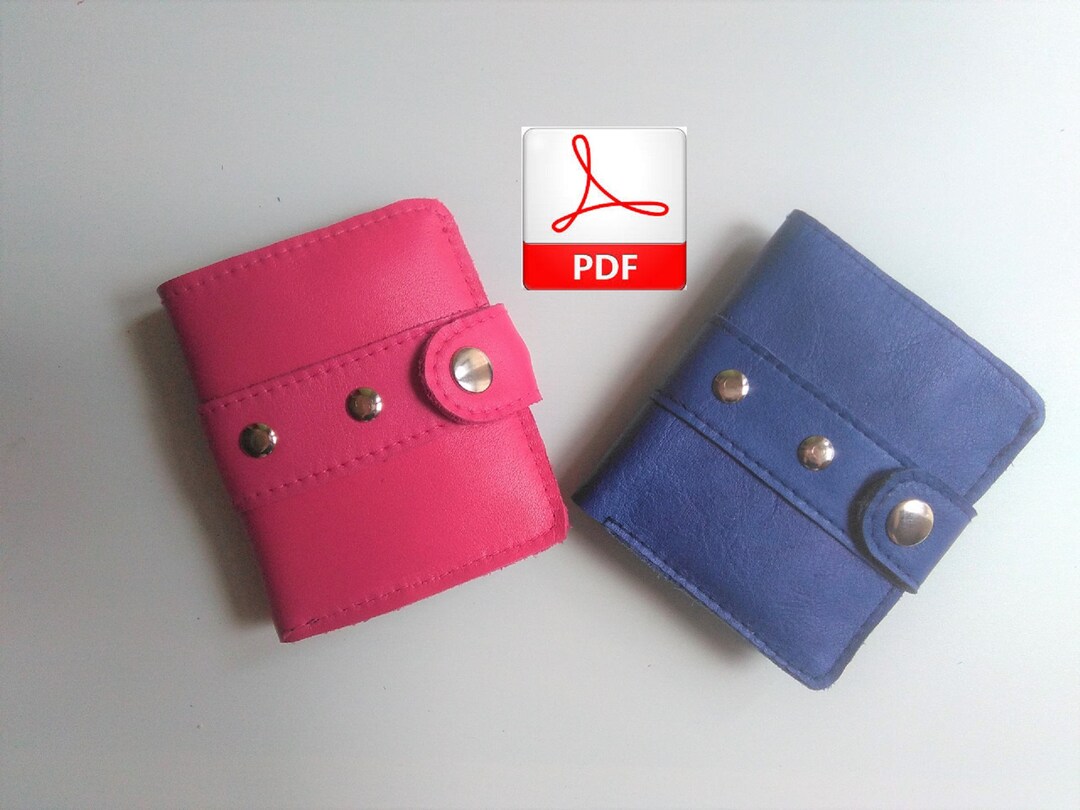 Wallet Pattern PDF - Digital Download Pattern to Make This Easy Wallet ...