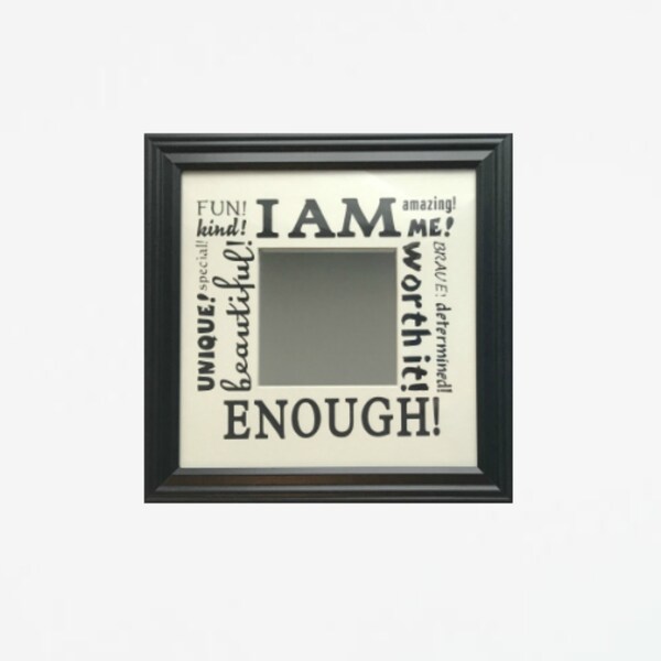 Words on Mirror Etsy