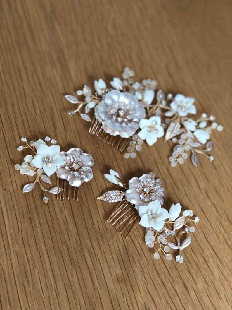 Gold Bridal CombGold Hair CombGold Bridal hair CombGold Wedding AccessoriesCrystal /& Gold AccessoriesBride CombBride Tiara