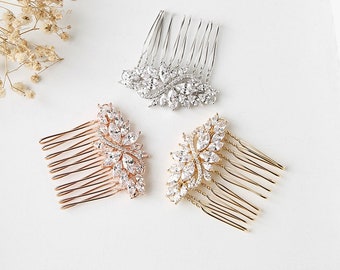 Gold Bridal CombGold Hair CombGold Bridal hair CombGold Wedding AccessoriesCrystal /& Gold AccessoriesBride CombBride Tiara