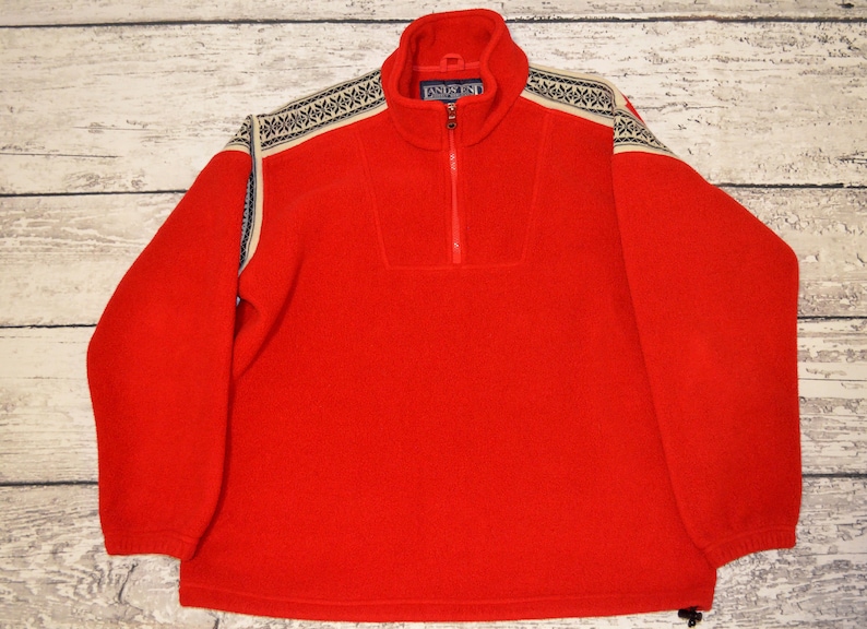 Vintage Lands End Fleece Women Technology Wear Outdoor - Etsy