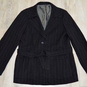 Vintage Laura Ashley Ladies Blazer Wool Womens Jacket Suit Size 12 (US)