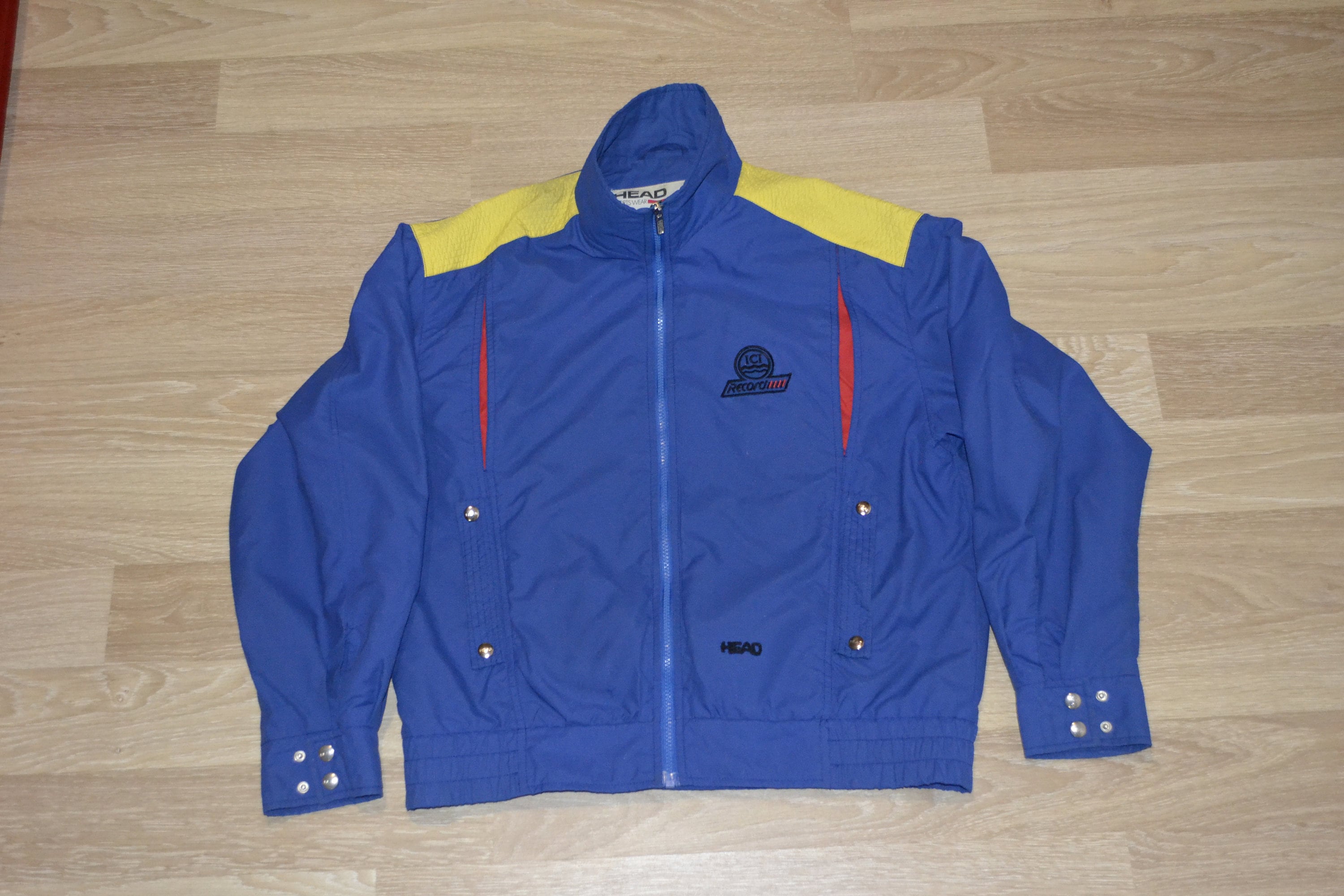 SALE Vintage HEAD Jacket Tactel ICI Record Activewear Size Etsy