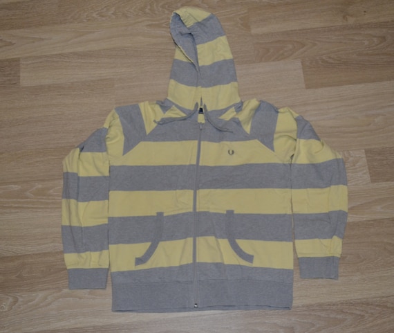 Fred Perry, Vintage Fred Perry Hoodies Sportswear Unisex Coat Jumper Casual Terraces wear Mens Size S Women Size 12 US