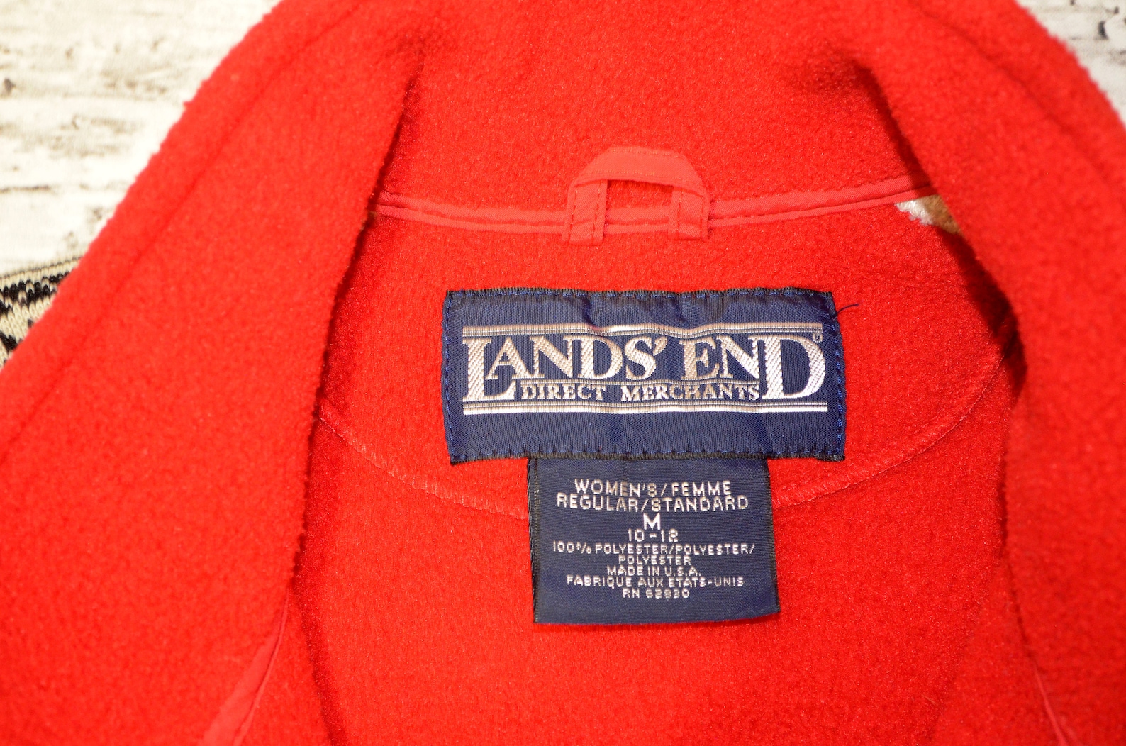 Vintage Lands End Fleece Women Technology Wear Outdoor Etsy