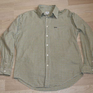 SALE!!! Vintage Calvin Klein Men Shirt Size L Dress Shirt long sleeve shirt