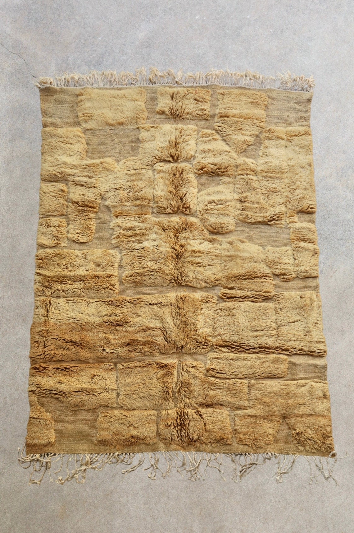 CAMEL - New Creation Beni M'rirt Moroccan Rug (camel Color Rug - 6x9 ...