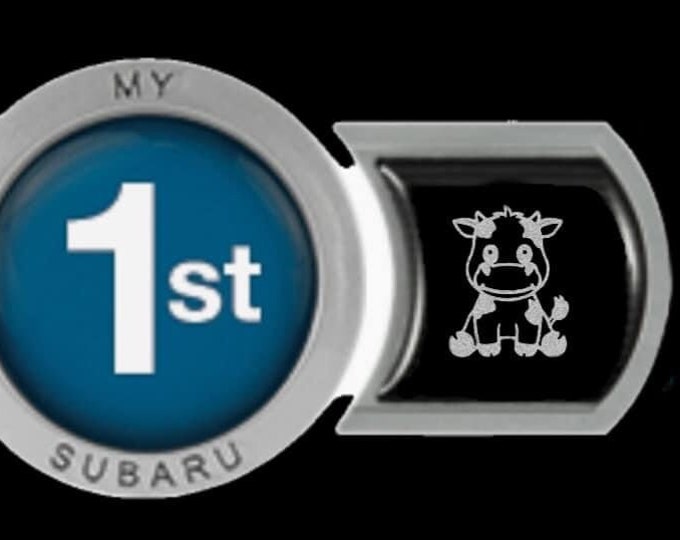 Moo Moo Subaru Badge of Ownership Etsy
