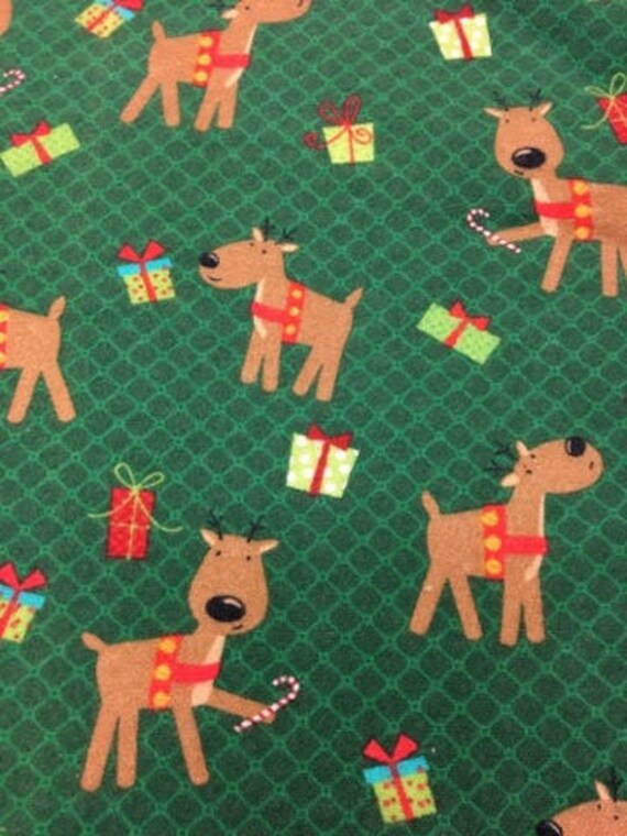 christmas flannel crib sheets