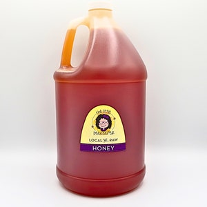 Pure Raw Wildflower Honey 1 Gallon (12 LBS) Buy 1 Gallon to 5 Gallons